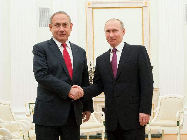 Premierminister Netanyahu mit Präsident Putin