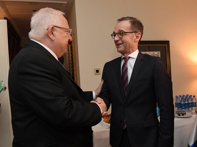 Staatspräsident Rivlin und Außenminister Maas in Addis Abeba