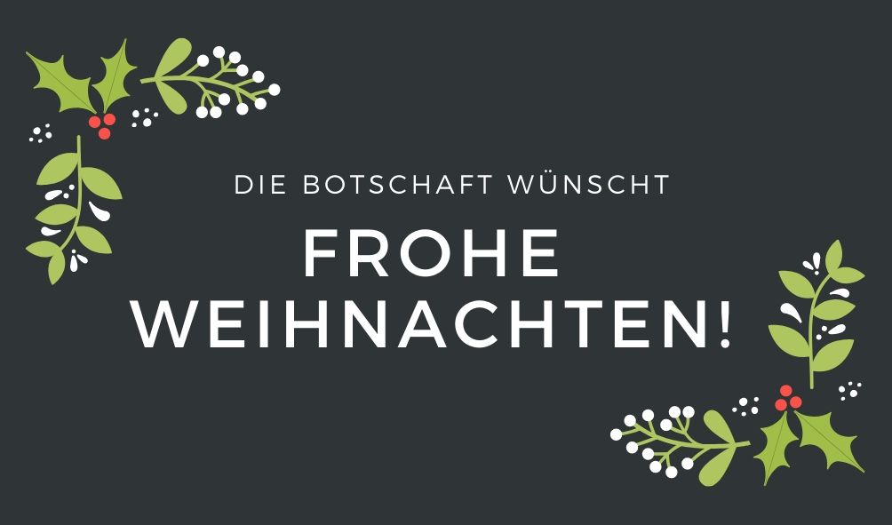 Frohe Weihnachten