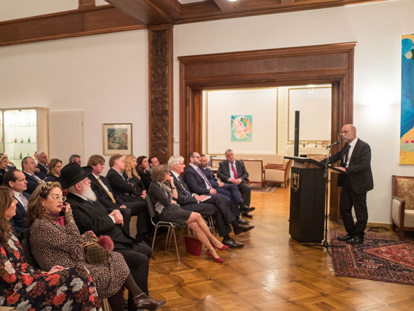 Weizmann Institut zu Gast in der Botschaft des Staates Israel in Berlin