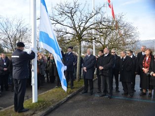 Israeli flag raised as Israel becomes full member of CERN