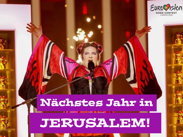 Netta gewinnt den ESC