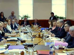 Israel Cabinet meeting