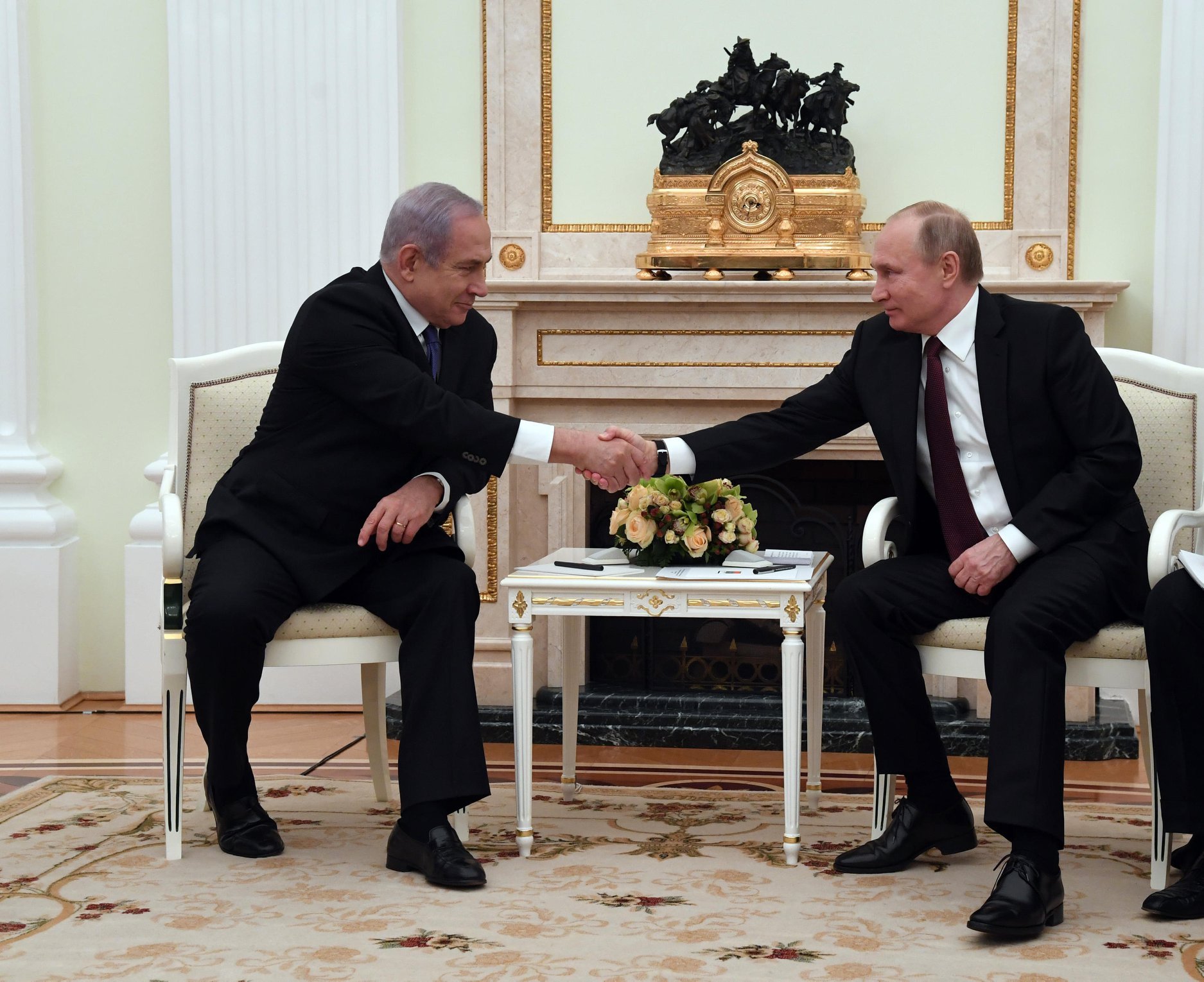 Premierminister Netanyahu und der russische Präsident Putin