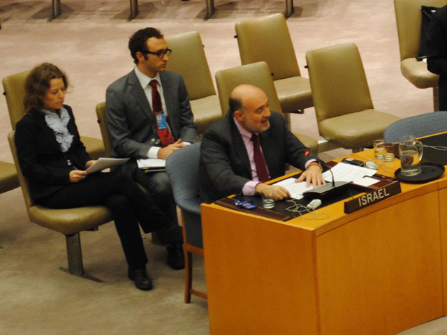 Amb Prosor addresses the UN Security Council