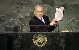 nethanyahu en la ONU