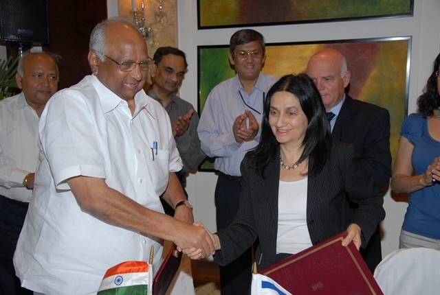 Israeli and Indian Agriculture Ministers discuss bilateral cooperation 