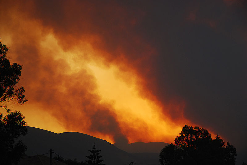 Greek wildfires (Carl Osbourn)