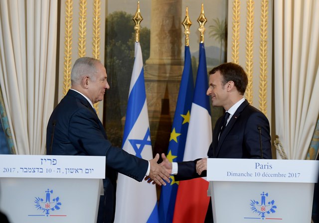 PM Netanyahu's with French President Macron