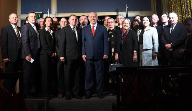 PM Netanyahu with NATO Ambassadors