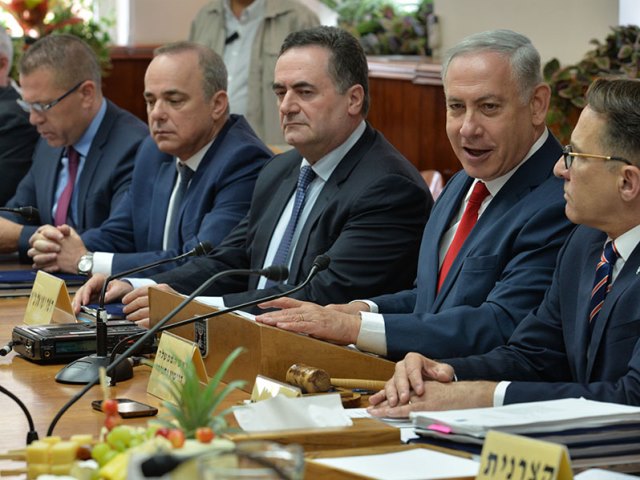 Israel Cabinet meeting