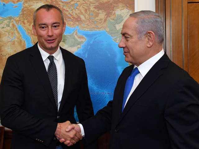 PM Netanyahu meets with UN Special Coordinator for the Middle East Peace Process Nickolay Mladenov