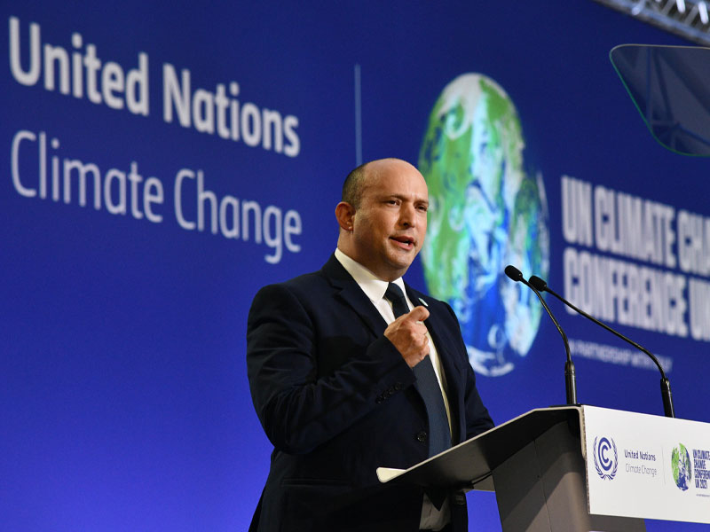 PM Bennett addressing the UN Climate Change Conference