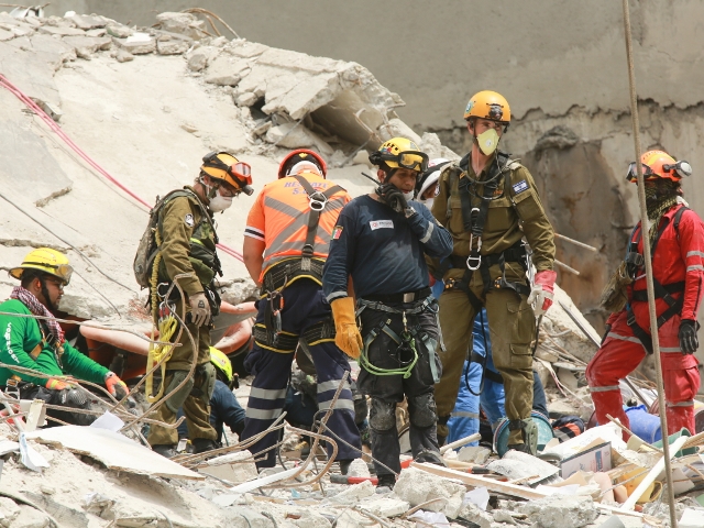 IDF Search and Rescue unit in Mexico