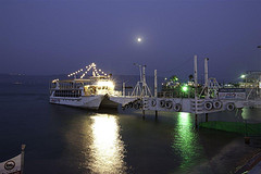 A view of the Tiberias harbor at night.jpg