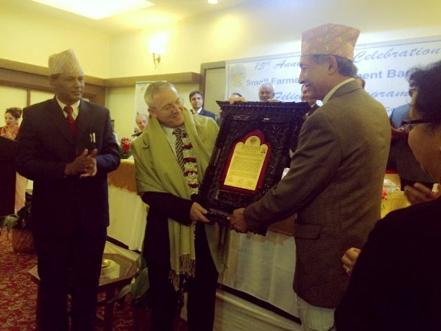 Mr. Hanan Goder, Former Ambassador to Nepal felicitated