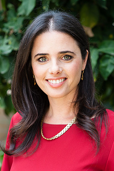 The Minister of Justice – Ayelet Shaked