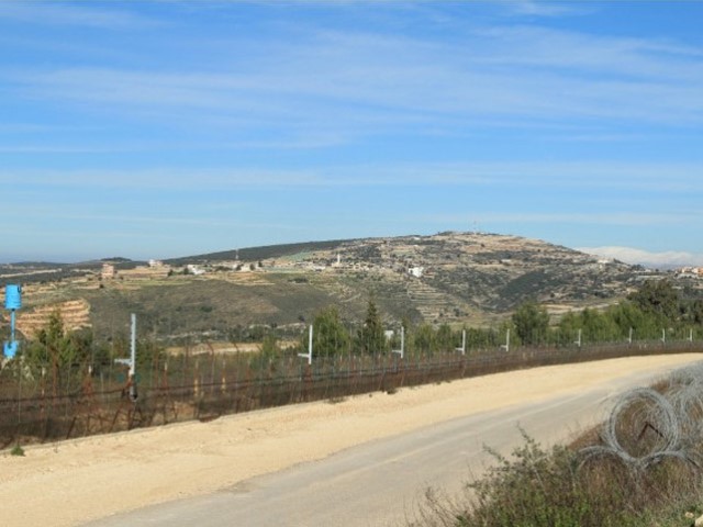 The Israel-Lebanon border