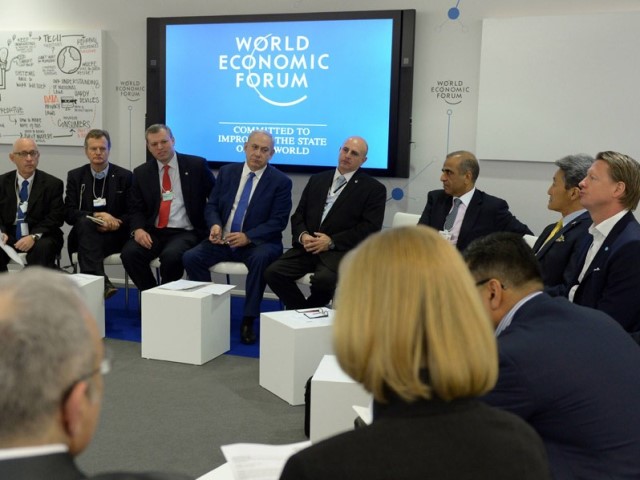 PM Netanyahu meets with cyber industry leaders in Davos