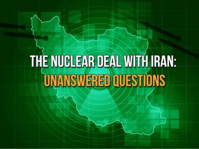 The nuclear deal with Iran