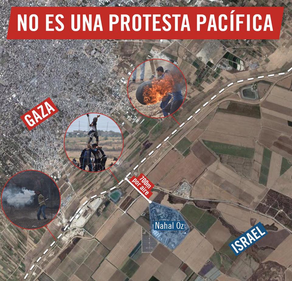 No es una marcha pacifica