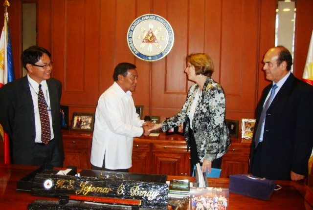 Israeli delegation meets with Vice President Jejomar Binay