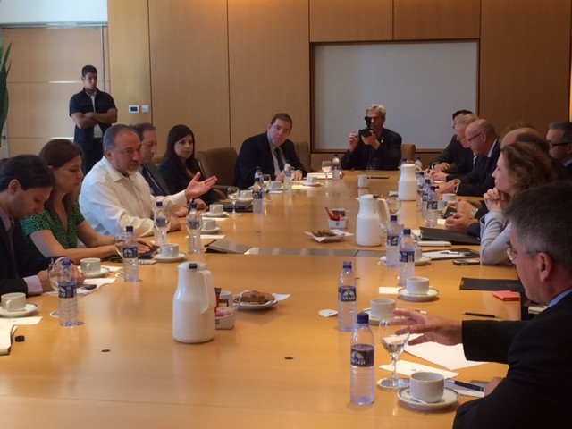 FM Liberman meets with German parliamentarians