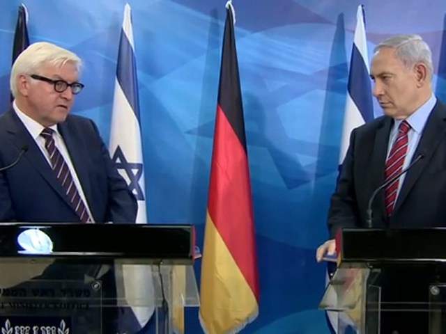 PM Netanyahu and German FM Steinmeier statements to the press