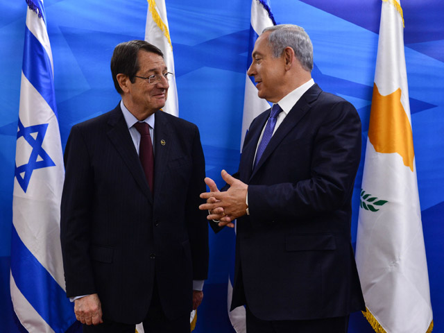 PM Netanyahu meets with President of Cyprus, Nicos Anastasiades