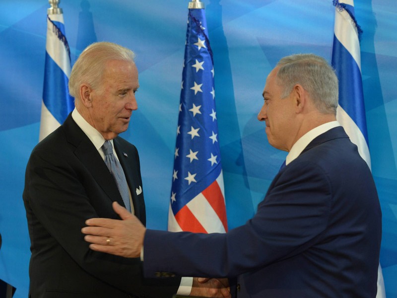 PM Netanyahu meets with US Vice President Joe Biden