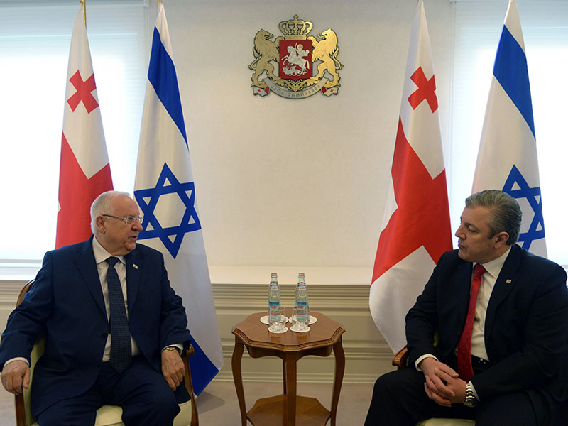 President of Georgia Giorgi Margvelashvili, at the Presidential Palace.