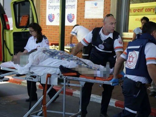 Wounded Israelis evacuated from Erez Crossing