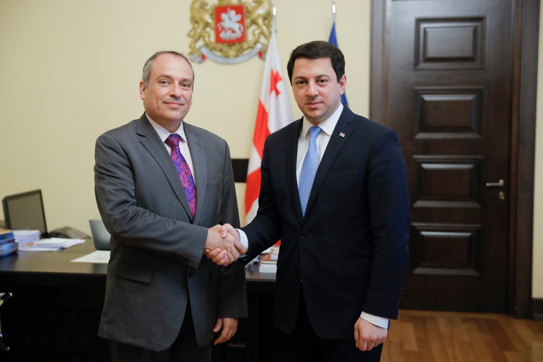 Israeli Ambassador meets Georgian Parliament Chairman