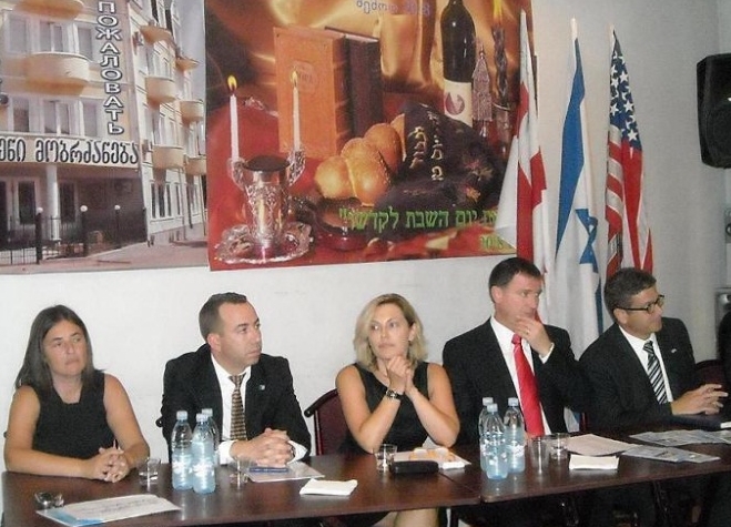 Minister of Public Diplomacy and Diaspora of Israel visits Tbilisi