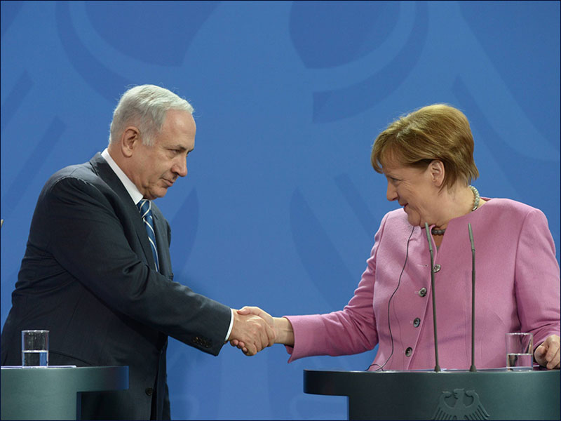 PM Netanyahu and Chancellor Merkel issue joint statement at the inter-governmental consultations