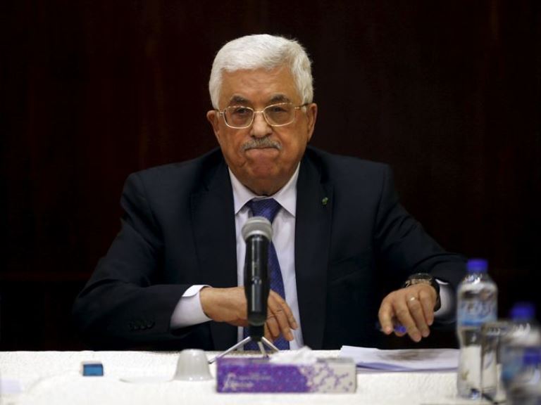 Chairman of the Palestinian Authority Mahmoud Abbas