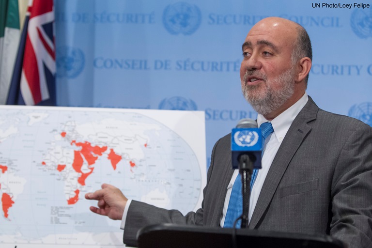 Prosor presents map of Iran's terror empire