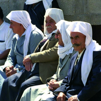 Druzyjska starszyzna w wiosce Beit Jann (fot. Ministerstwo Turystyki)