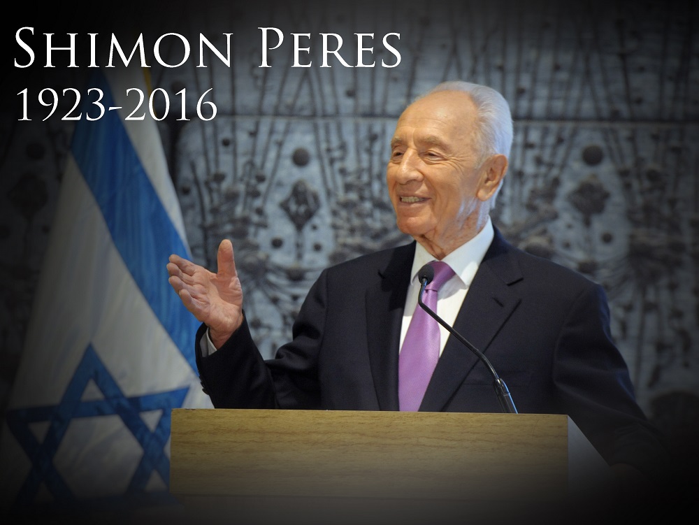 President Shimon Peres at a press conference regarding Ramadan Holiday, at the Presidential Residence in Jerusalem.