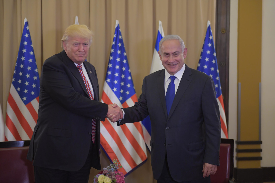 PM Netanyahu with US President Trump