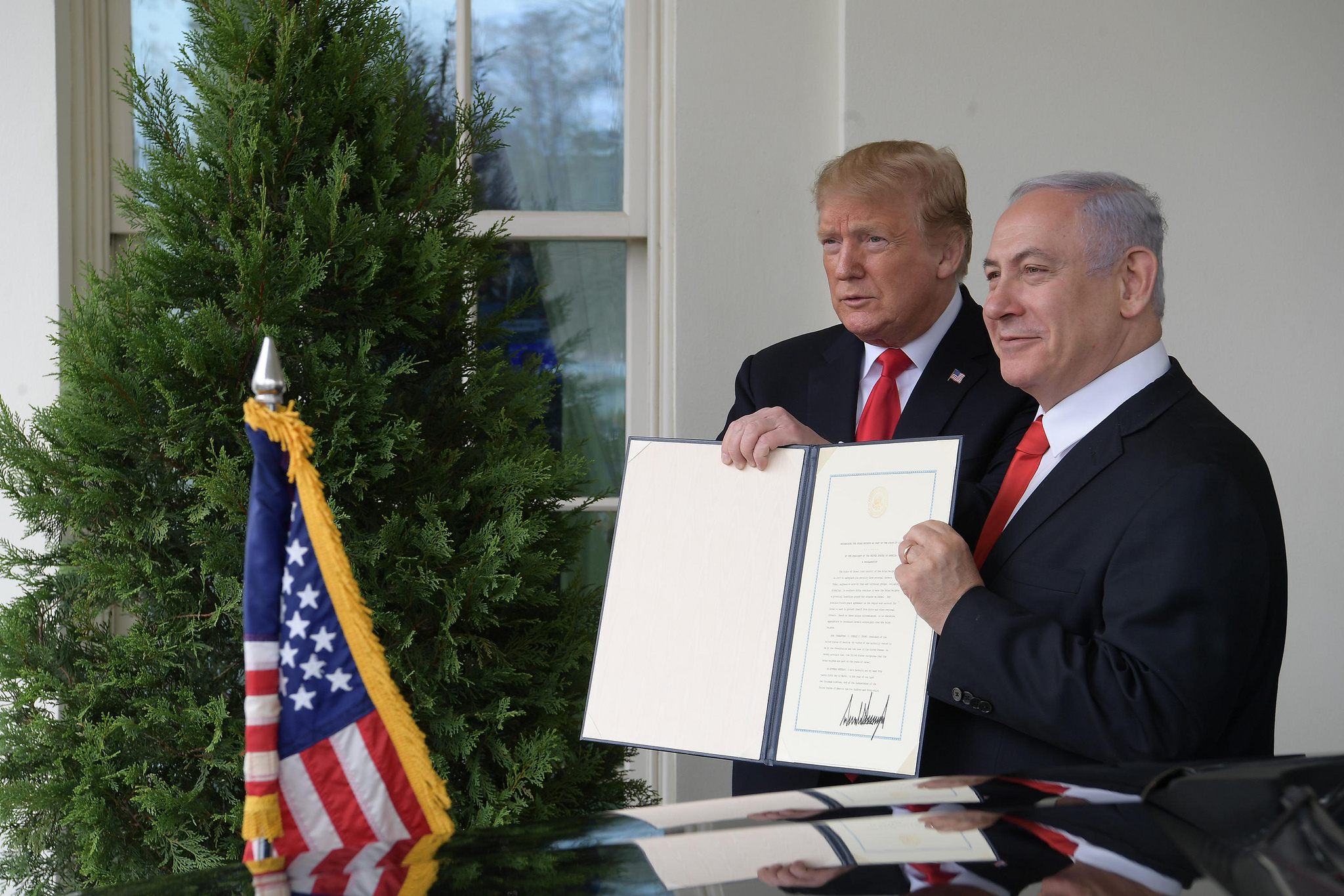 PM Netanyahu Meets US President Trump