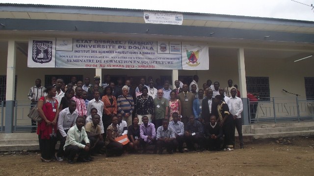 MASHAV Aquaculture Experts in Cameroon