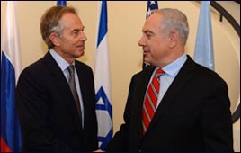 PM Netanyahu and Blair