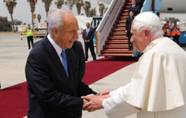 Peres on Resignation of Pope Benedict XVI