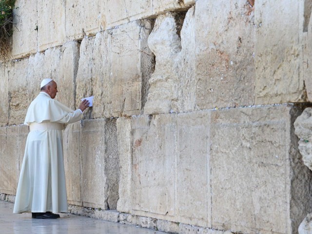 Pope Francis in Israel